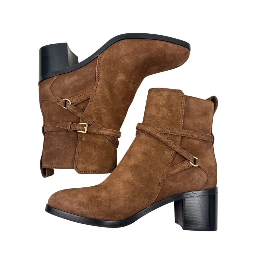 rag & bone brown suede